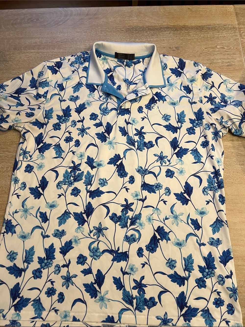 G/Fore Men's size large performance polo EUC